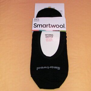 SmartWool No Show Footie Socks Women's Size Large Black NWT